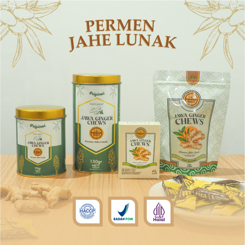 

Permen Jahe Jadul Asli HALAL BPOM | SNACK ORIGINAL GINGER CANDY | TEKSTUR LUNAK PREMIUM | JAWA GINGER CHEWS | Membantu ibu hamil kurangi mual | Hampers Gift Parcel