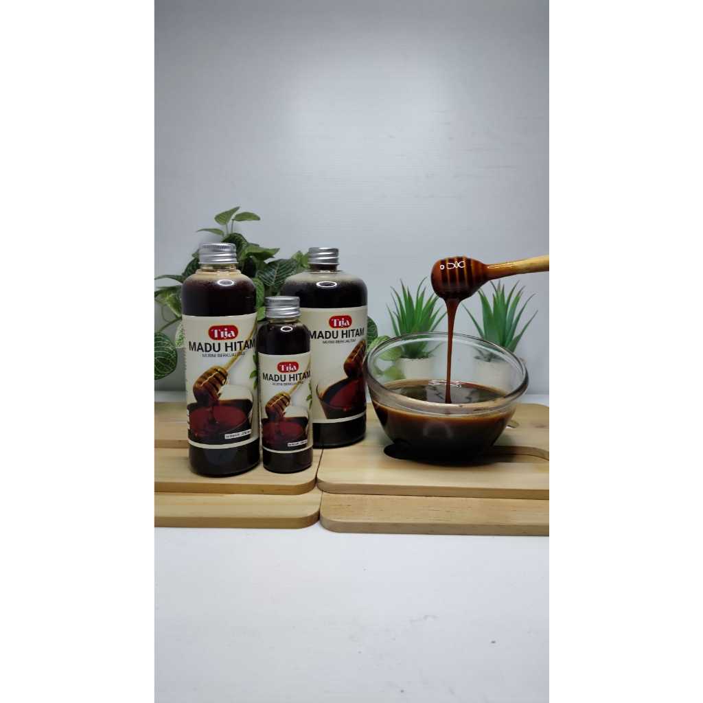 

TERLARIS MADU TIJA HITAM MURNI MULTIVITAMIN DAN HALAL SUDAH BPOM 100ML 500 ML 250 ML