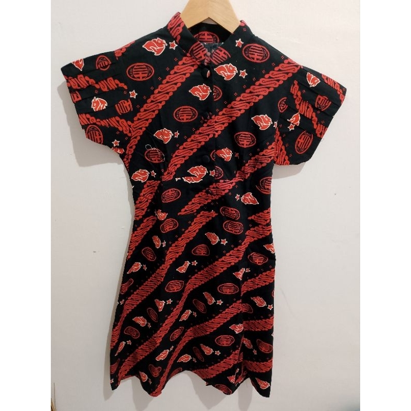 Dress batik AC Milan size M
