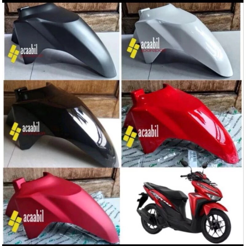 Spakbor slebor depan honda vario  125 150 led new baru slebor depan vario 125 150 new sein pisah