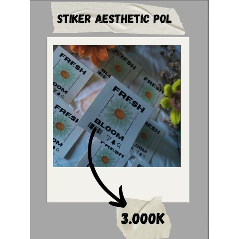 

STIKER BUNGA AESTHETIC POL
