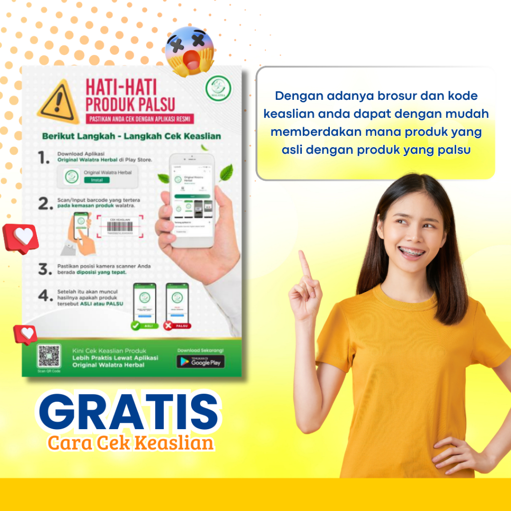 

Brosur Cara Cek Keaslian Produk