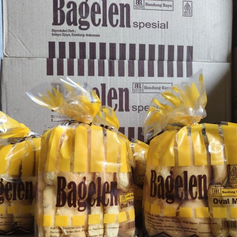 

Bagelen oval mini kering keju 1 dus/10pcs