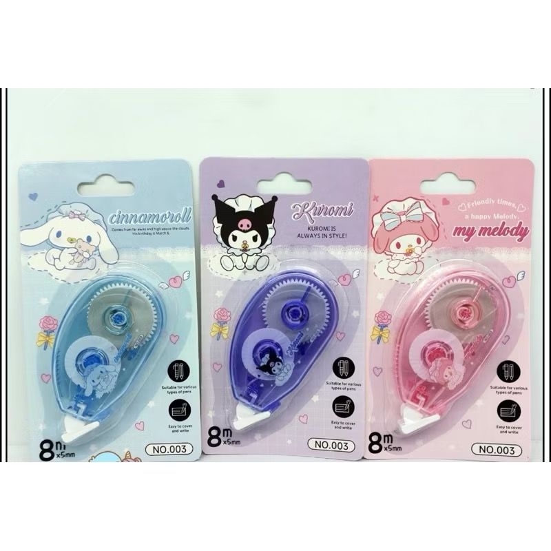 

Correction Tape Sanrio 8m / Tip-x Label SANRIO