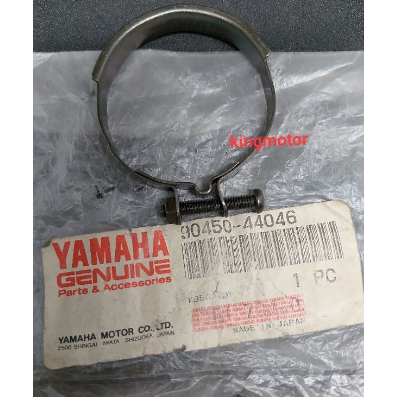 KLEMAN HOSE INTAKE KLEM BESI PENGAIT KARBURATOR RXKING RX KING RXK ORI ASLI ORIGINAL YAMAHA JAPAN