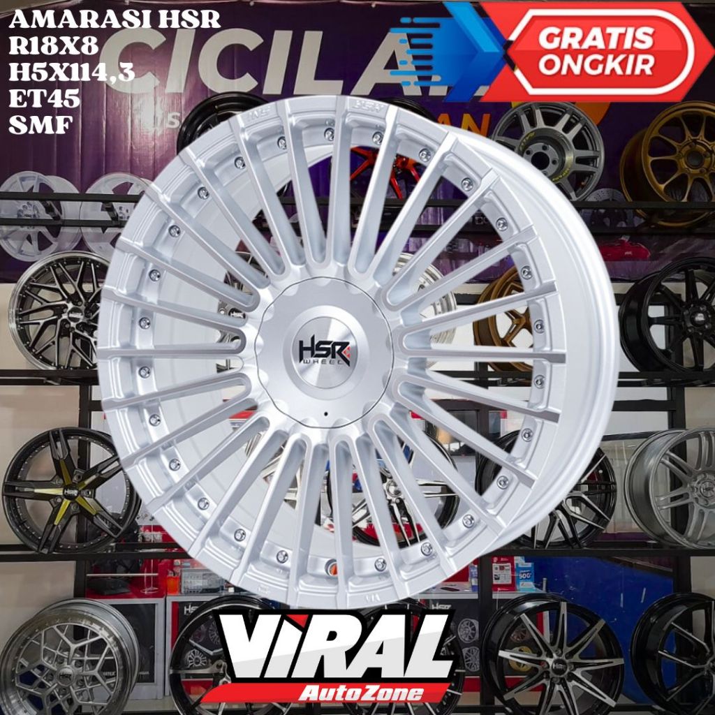 Velg Mobil NEW LIVINA , OUTLANDER , ALPHARD , ODYSSEY , HSR AMARASI RING 18 R18