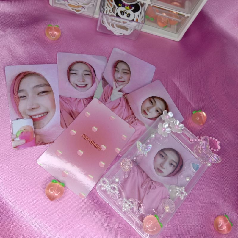 

Card holder Cahol vers Sunoo Peach KPop free Photocard