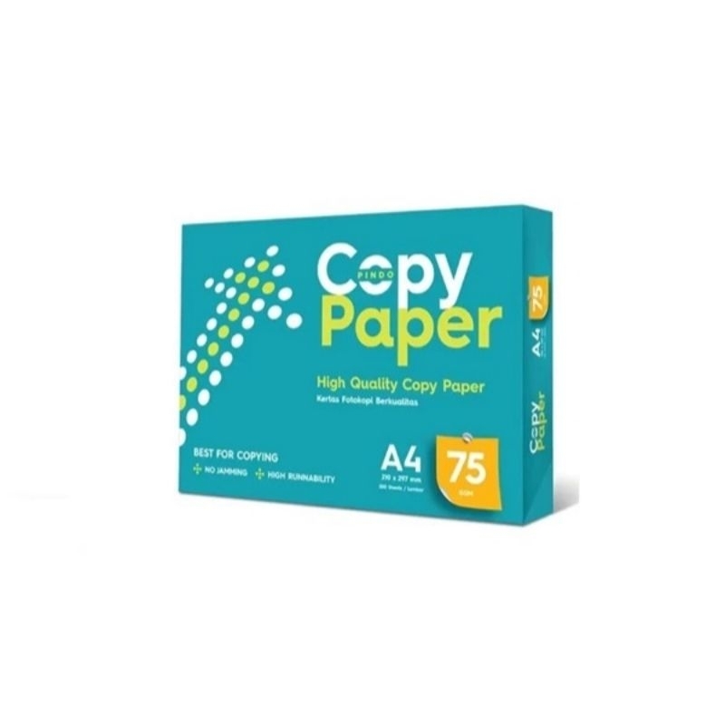 

KERTAS HVS A4 MURAH COPY PAPER 70 / 75 GR GRAM [RIM] - IK COPY PAPER