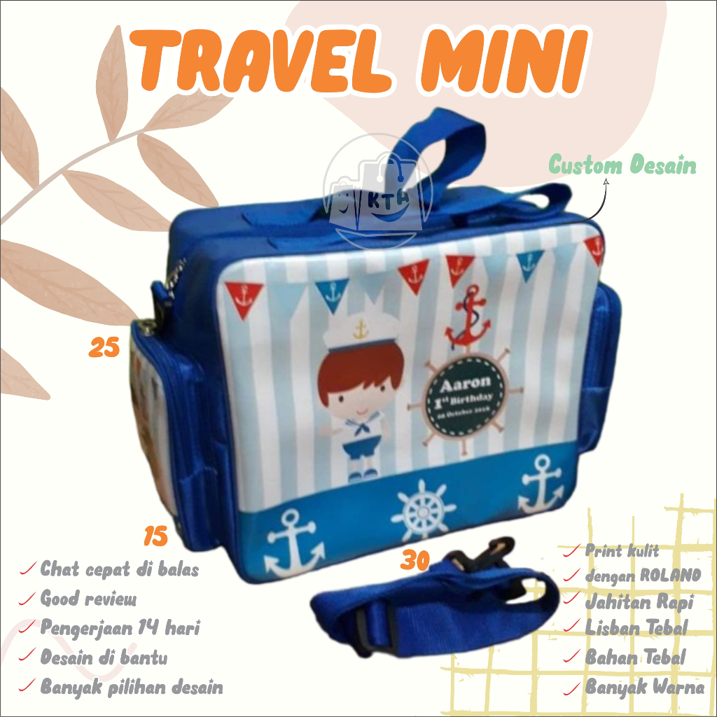 

❤️asemka77❤️TAS MINI TRAVEL GOODIE BAG ULTAH CUSTOM