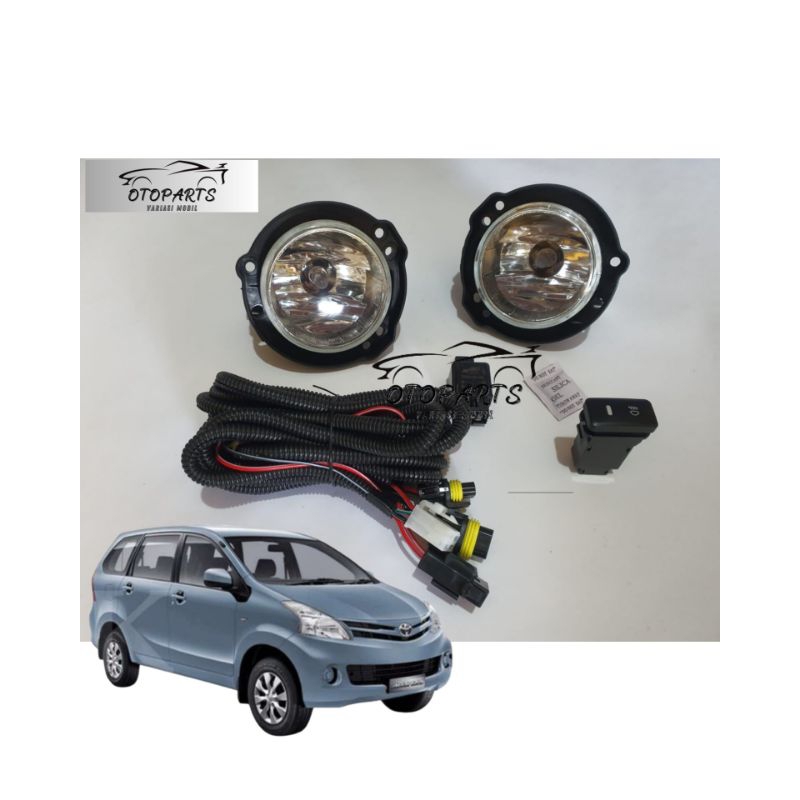 FOG LAMP/FOGLAMP  LAMPU KABUT UNTUK MOBIL ALL NEW AVANZA TAHUN 2012-2017