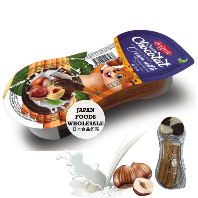 

Dogtat Cream Chocotat Hazelnut Cream with Milk and Cocoa / cemilan impor / biskuit stik