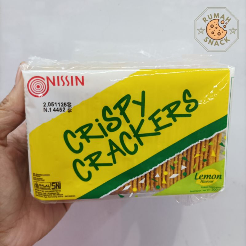 

NISSIN Crispy Crackers Lemon 200 gr