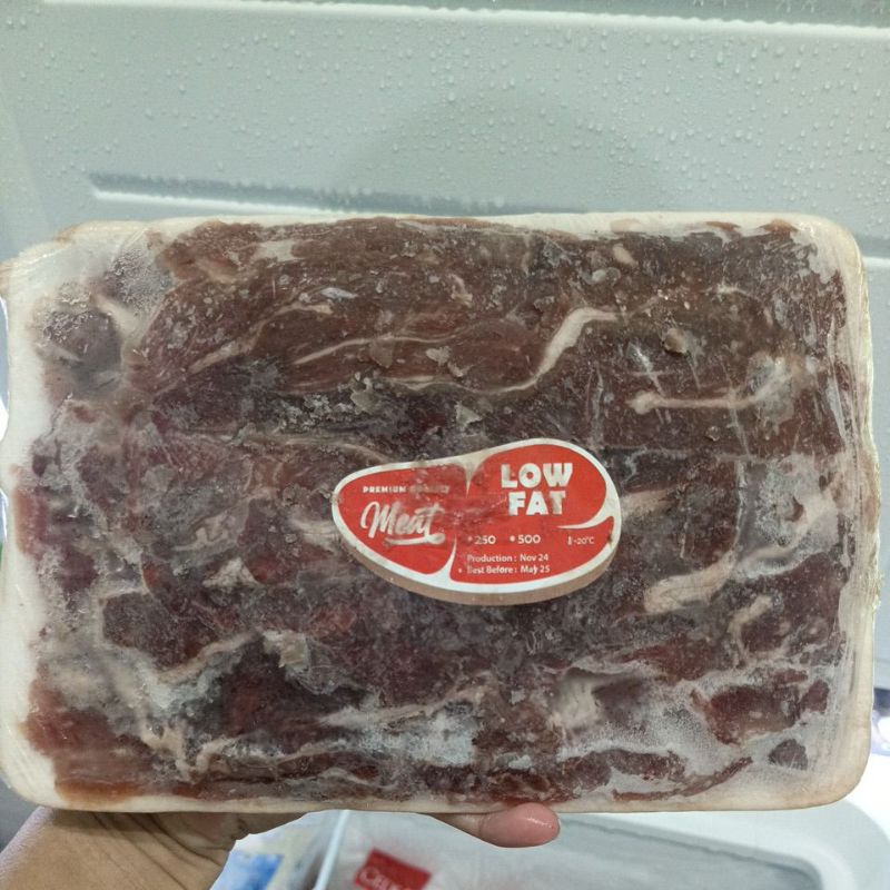 

Beef Slice Low Fat 500gr