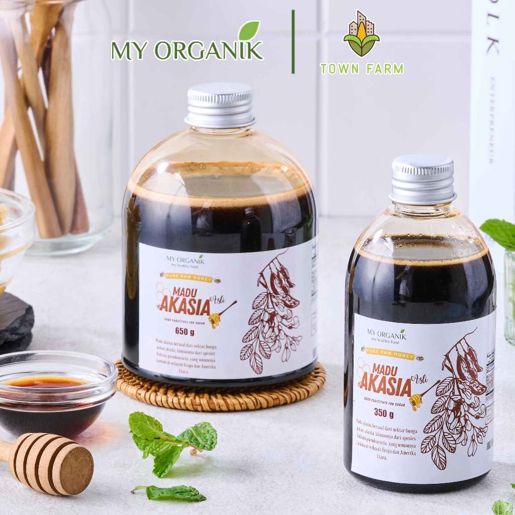 

My Organik Madu Murni Akasia Raw Honey Asli Madu Murni Asli Premium Pure Original