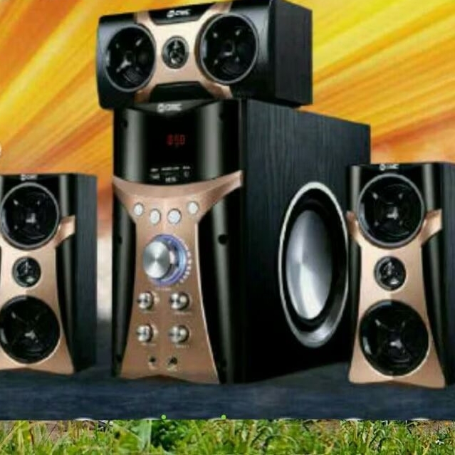 SPEAKER GMC 887 MULTIMEDIA AUDIO SPIKER AKTIF AKTIP ACTIVE SUBWOOFER SATELITE SD CARD RADIO FM KARAO