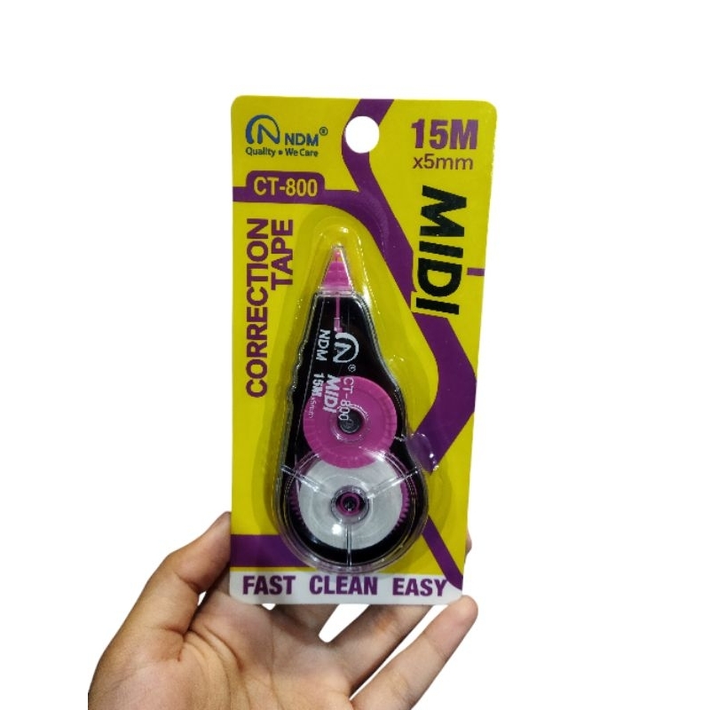 

Correction Tape 15 Meter NDM CT-800