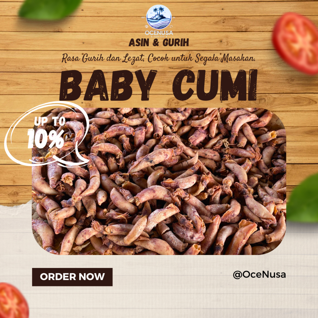 

Baby Cumi Kering & Asin - Sotong 500gr/1kg