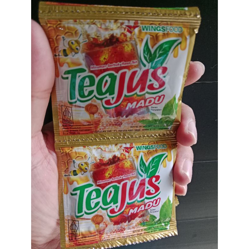 

Teajus Madu 1 Renceng isi 10 Sachet