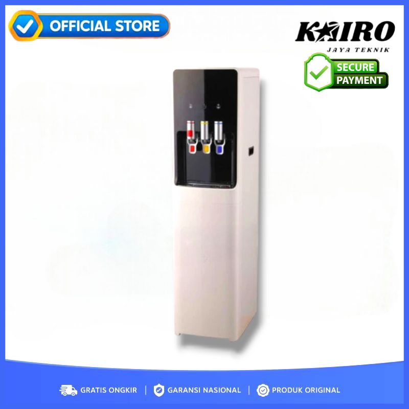 Dispenser Mesin Ro 50 GPD Panas Dingin Filter Air Minum Keluarga