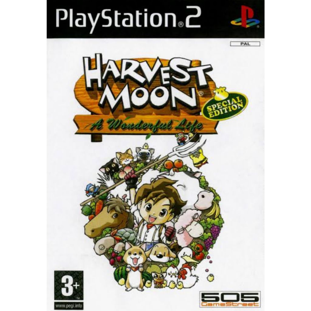 KASET CD DVD GAME PS2 : HARVEST MOON A WONDERFULL LIFE SPECIAL EDITION