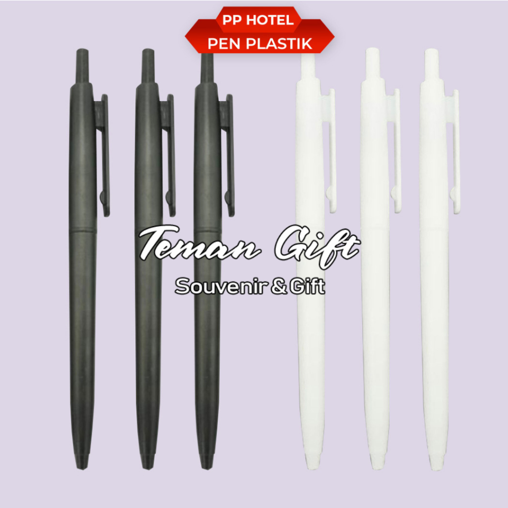 

Souvenir Pen Plastik Promosi pp Hotel 01 - Dapat Custom Logo