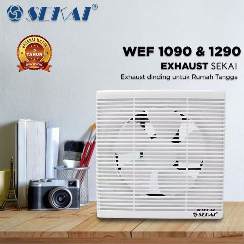 Exhaust Fan Dinding SEKAI 10" inch WEF-1090 Angin Keluar & Masuk
