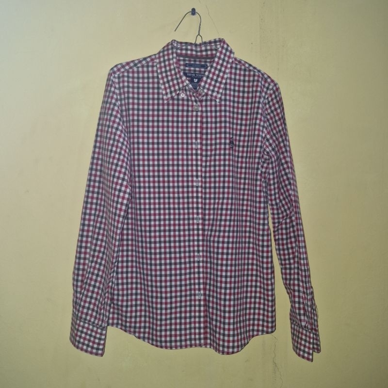 Kemeja wanita / Kemeja kotak-kotak wanita