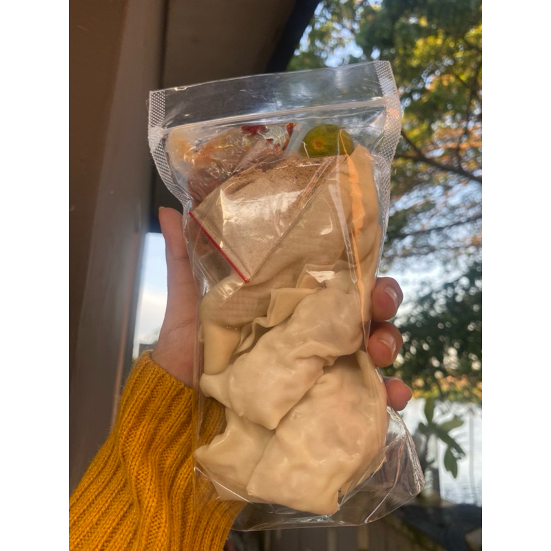 

pangsit kuah chilli oil