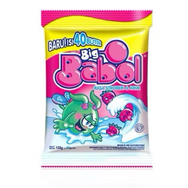 

PERMEN BIG BABOL isi -+40 / BIG BABOL KRIM STRAWBERRY / BIG BABOL TUTTI FRUTTI / BIG BABOL BLUBERRY / BIG BABOL STRAWBERRY / PERMEN KARET BABOL