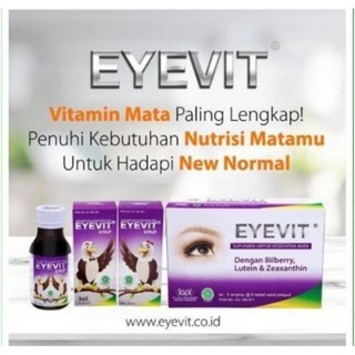 Eyevit SYRUP 60ml / Vitamin Mata Anak Minus