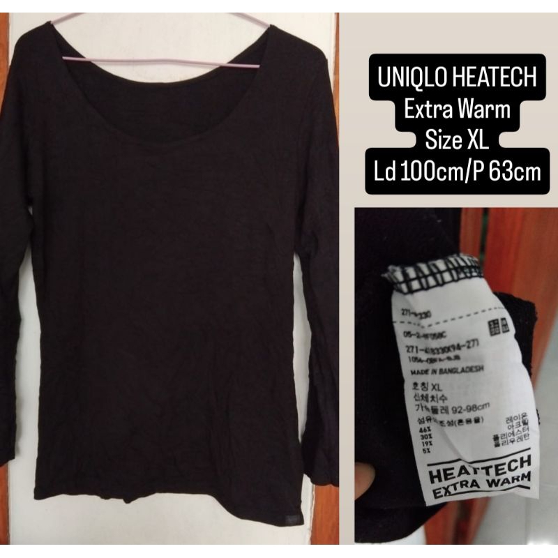 Uniqlo Heattech Extrawarm Preloved