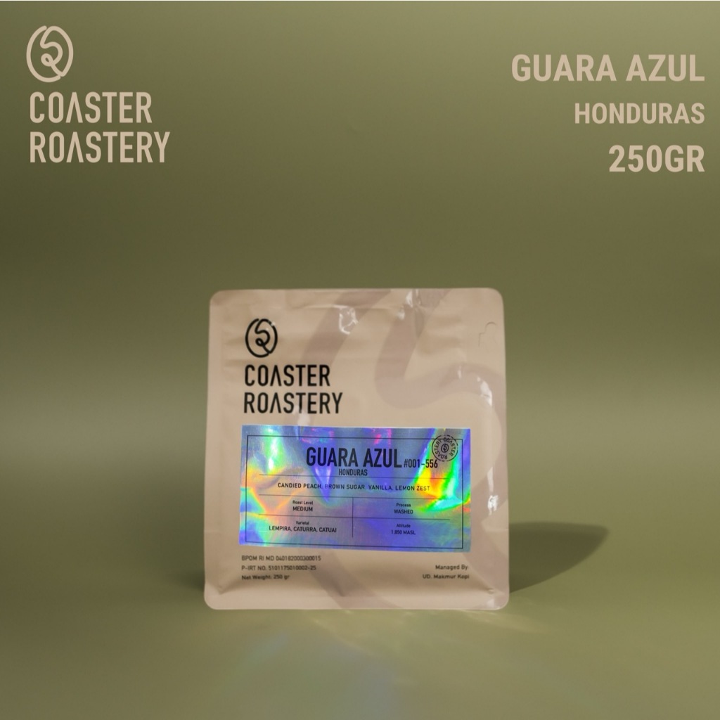 

ARABICA HONDURAS GUARA AZUL #001-556 BIJI KOPI