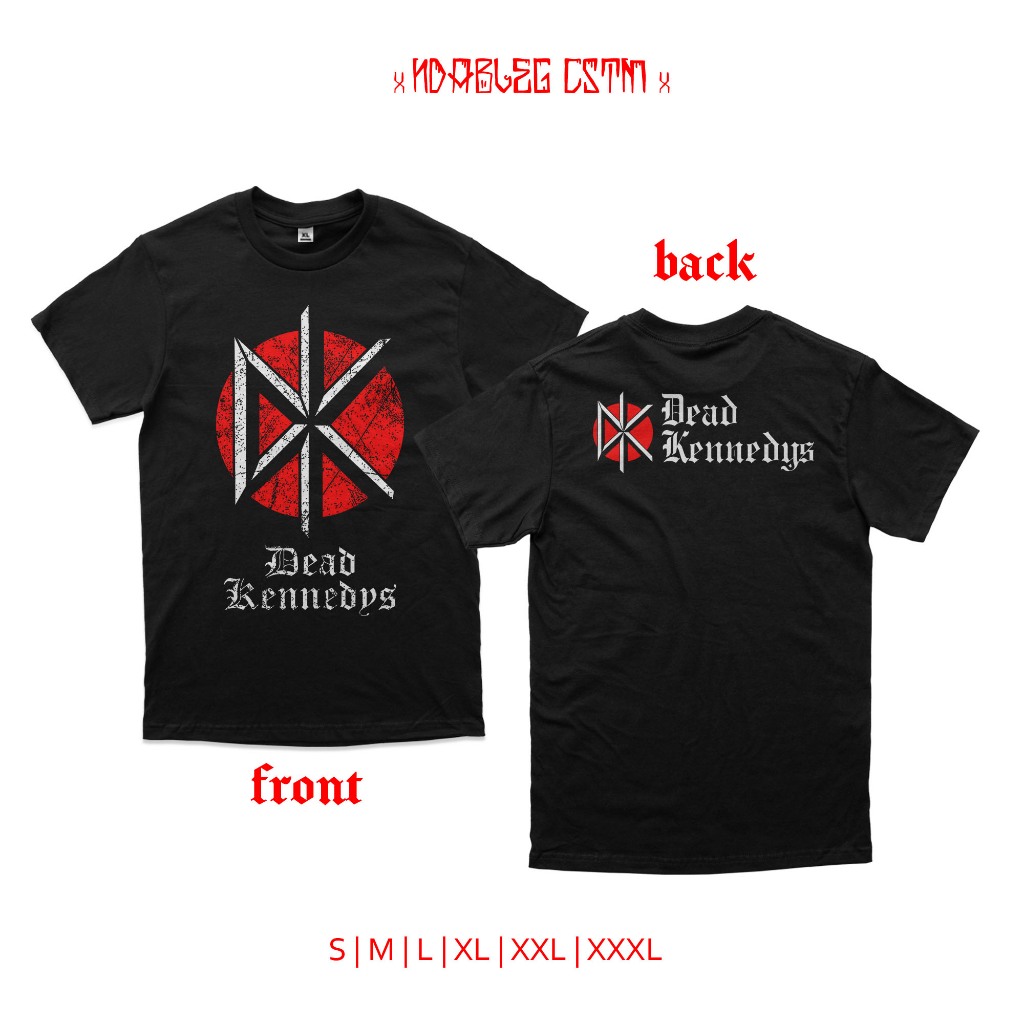 kaos band Dead kennedys tshirt Dead kennedys combed 24s
