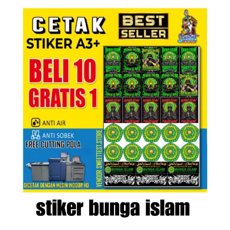 

TERSEDIA ANEKA PRODUK STIKER DARI BERBAGAI VARIAN DAN MODEL TERLENGKAP, MULAI STIKER KARTUN, SHOLAWATAN, BRAND, DISTRO, BAND METAL, DAN BISA CUSTOM PAKAI DESAIN SENDIRI LHO KAK :)