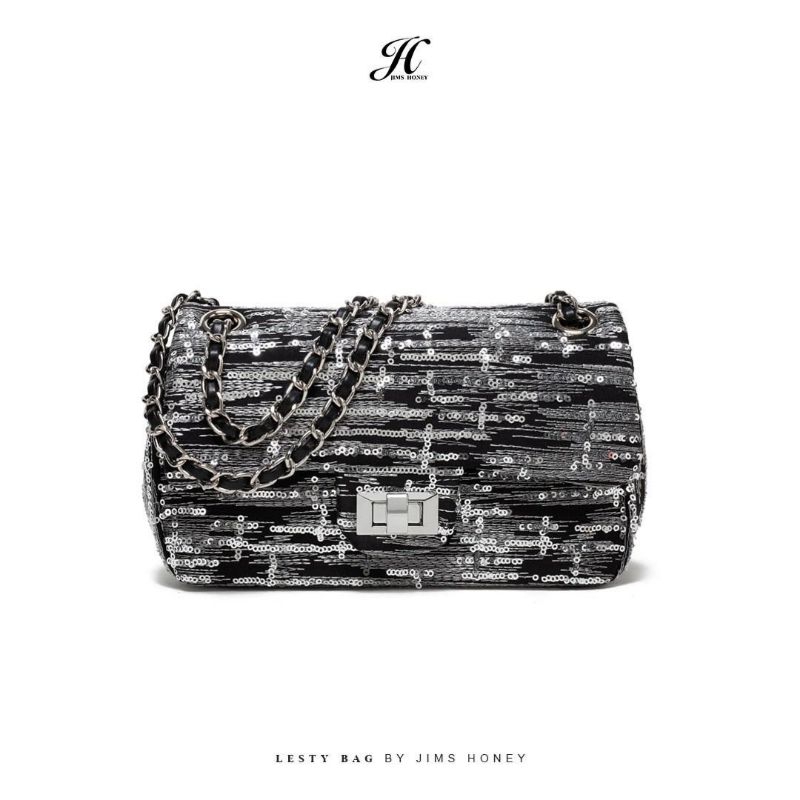 Jims Honey Lesty Slingbag Wanita Terbaru Tas Slempang Tali Rantai