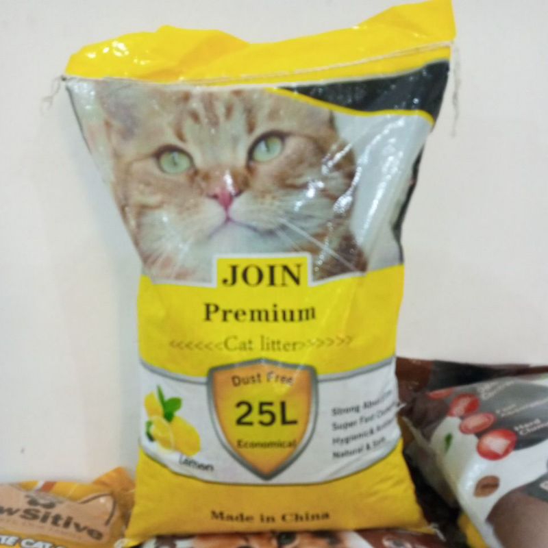 pasir join 25liter pasir kucing 25liter pasir wangi pasir gumpal