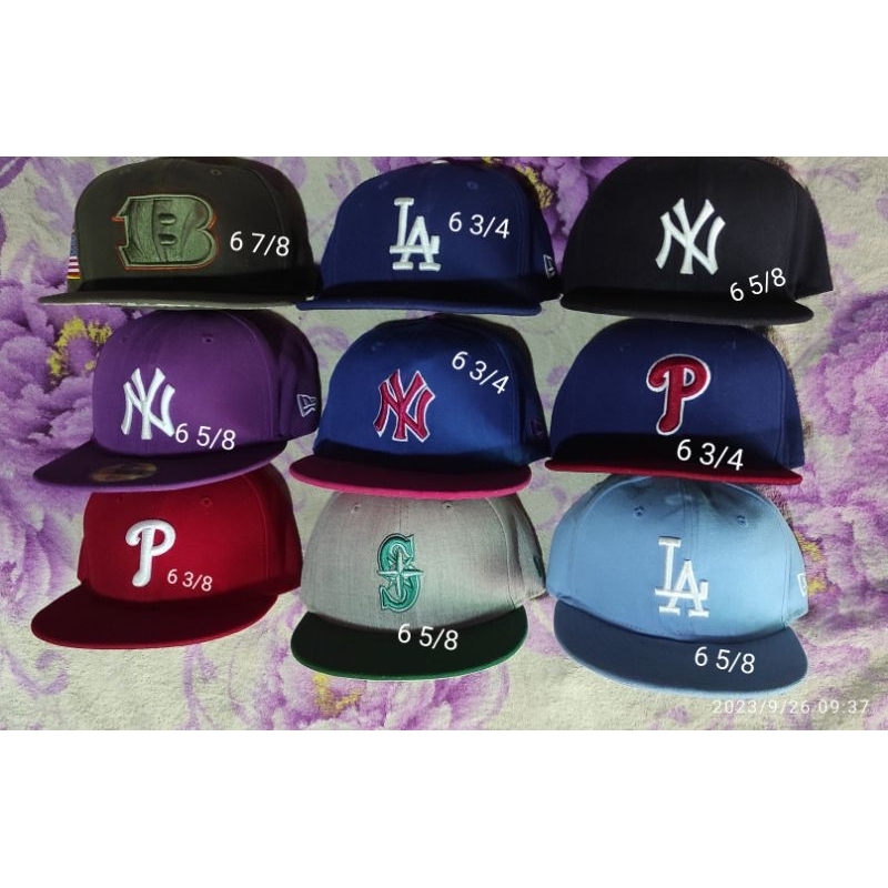 Topi New York Yankees ungu