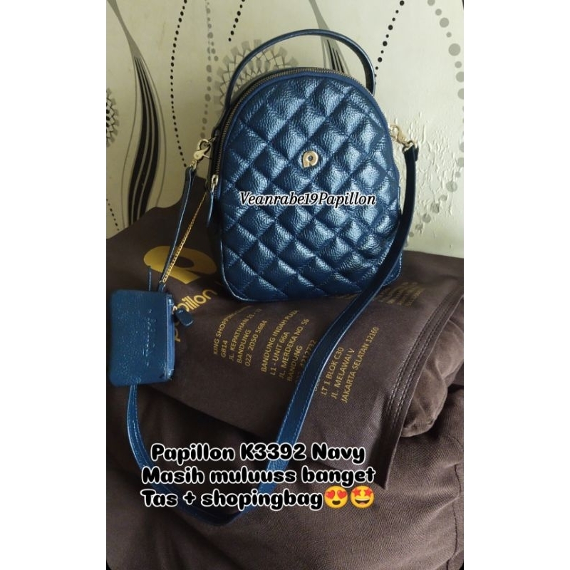 papillon k3392 papillon preloved papillon second tas papilon cek keterangan