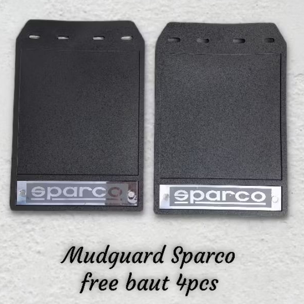 KARPET LUMPUR MUDGUARD KARPET UNIVERSAL SPARCO ( 2 PCS)