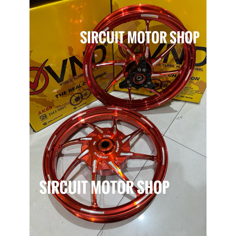 VELG VND AK 88 RING 14 AEROX NEW & AEROX OLD / VND AK88 AEROX 185x14 & 215x14