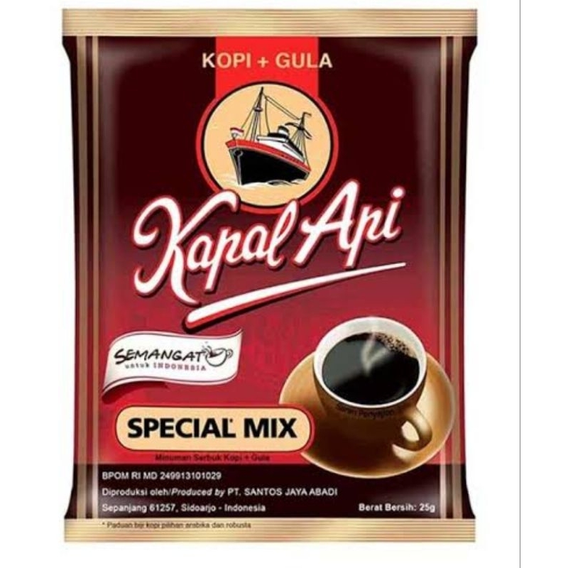 

Kapal api spesial max sachet isi 10 free 1