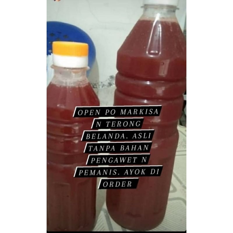 

Martabe (Markisa Terong Belanda) Homemade. Btl Kecil / Besar