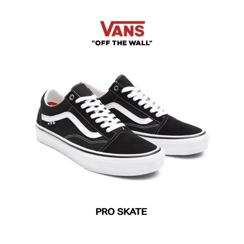Vans Old Skool Pro Skate Black White Original