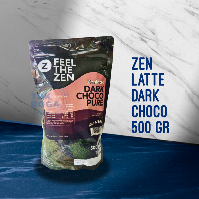 

Dark Choco Zenlatte ( 500 gr ) Bubuk Cocoa Coklat Kakao Powder Pure