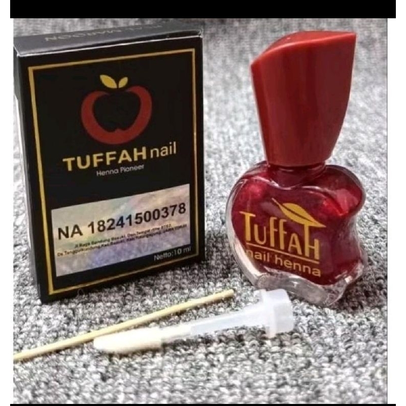 TUFFAH HENNA/TUFFAH MAROON/PACAR KUKU SAH SHALAT