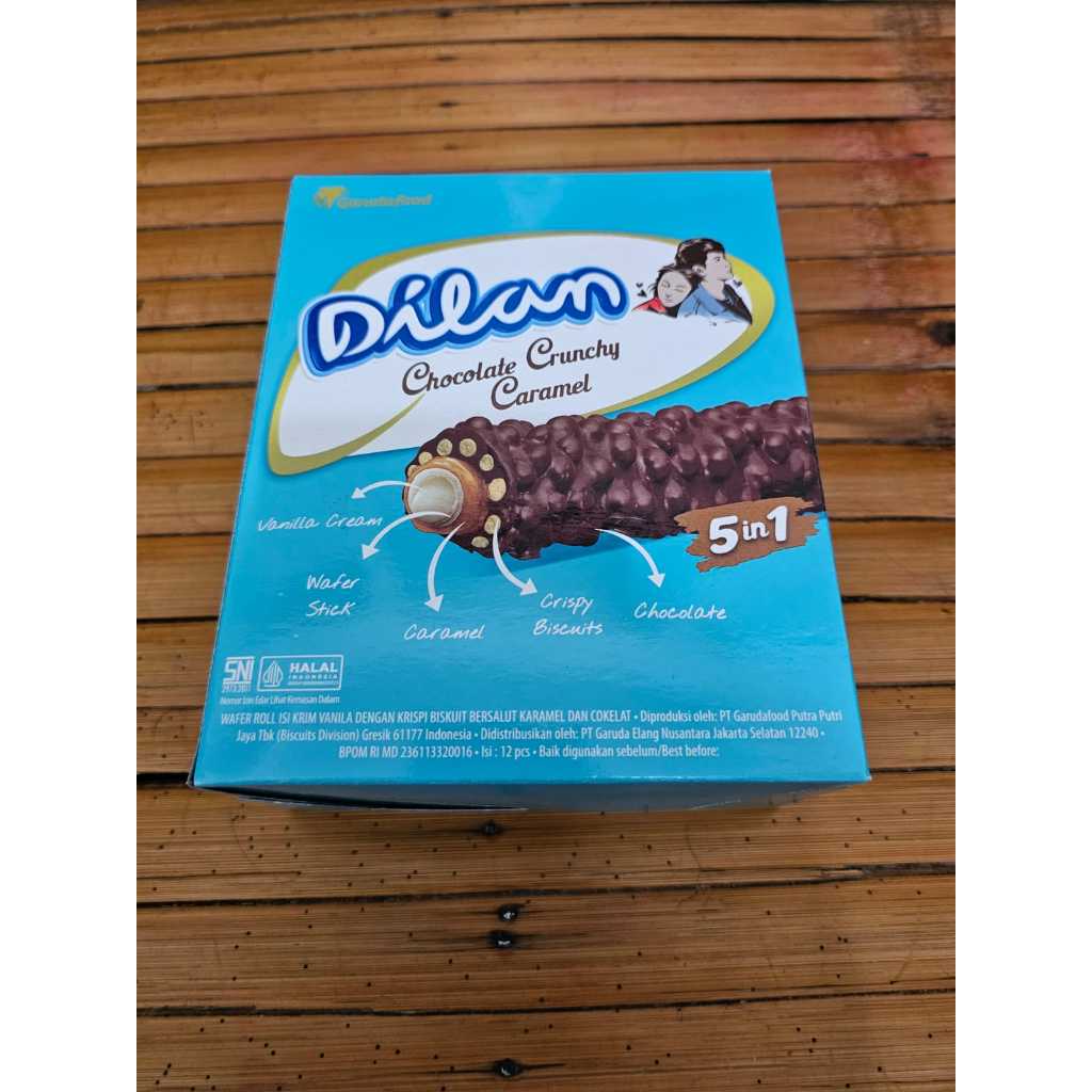 

Dilan Choco Crunchy Caramel 12pcs x 24gr (1 Box)