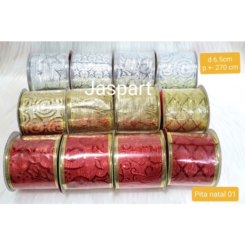 

Diskon 4 Member PITA GLITTER NATAL PINGGIR KAWAT PITA PARCEL PITA CHRISTMAS PITA HIASAN CANTIK LEBAR BESAR 65 CM