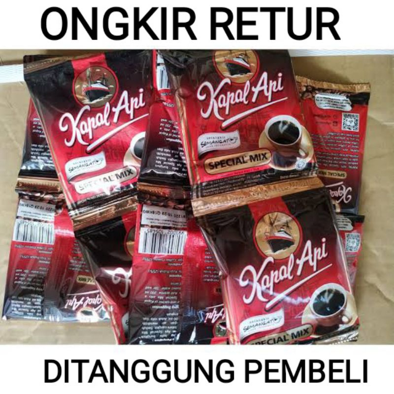 

Kopi Kapal Api Spesial MIX sachet isi 10 pc atau per renceng ya