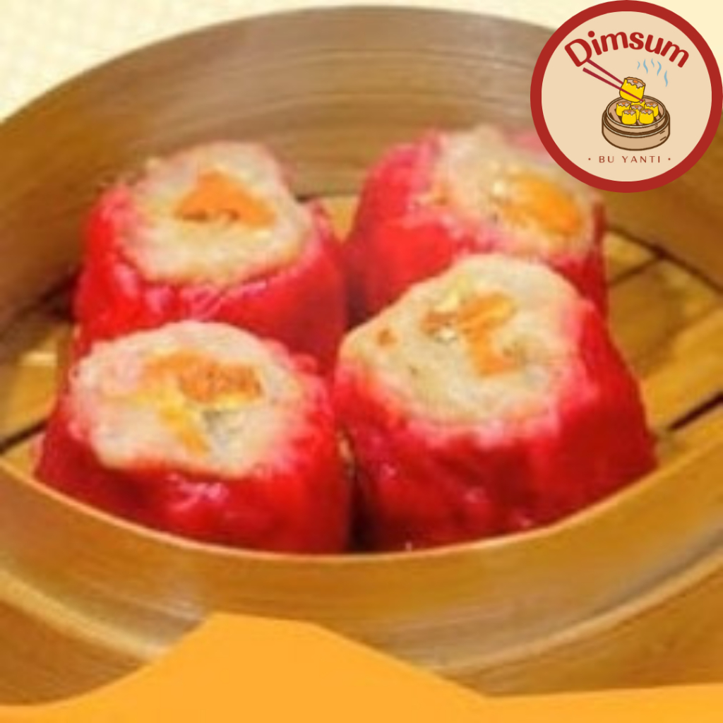 

Dimsum Bu Yanti Varian DIMSUM VOLCANO FROZEN Dimsum Pedas Hot Dim sum Halal - Isi 50 pcs
