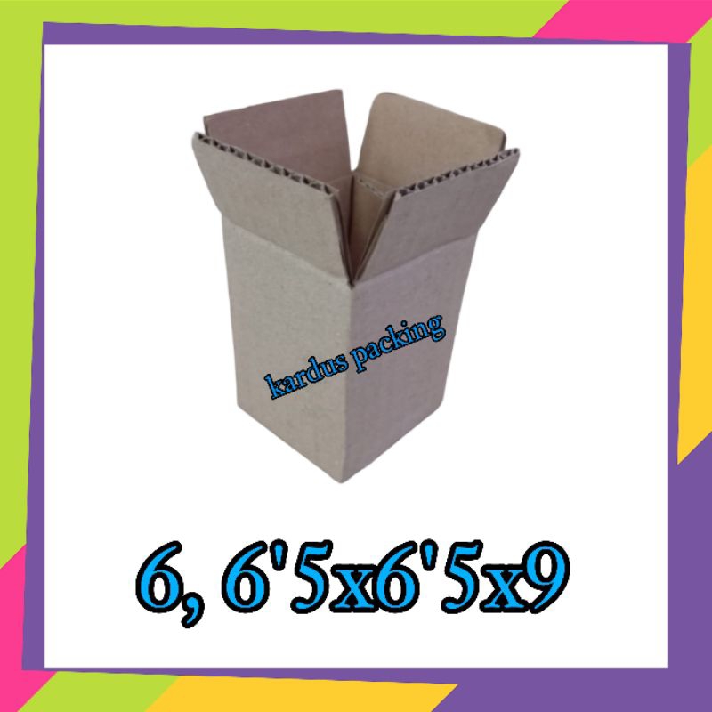 

kardus packing UK 6,5x6,5x9 kardus kecil kardus besar